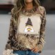 thumbnail image 1 of Ichuanyi liquidación moda para mujeres manga casual de manga redonda redonda de cuello estampado blusa tops blusa ICHUANYI WER202308214374, 1 of 5