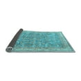 thumbnail image 2 of Ahgly Company Indoor Rectangle Persian Light Blue Traditional Area Rugs, 7' x 9', 2 of 4