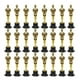 thumbnail image 2 of Paquete de 24 Estatuillas de Trofeos de Estrella Dorada de PláStico para Favores de Fiesta, Premio Escolar, Premio de Juego, Premio de Fiesta, 2 of 10