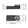 thumbnail image 3 of HAOAN Bone Conduction Headphones Charger Adapter 5V 1A for After Shokz AS800 Magnetic Earphone Mini Charging Adapter, 3 of 9
