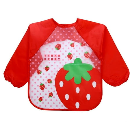 

Baby Bibs Kids Long Sleeve Waterprof Cartoon Bibs Fragarn
