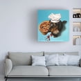 thumbnail image 3 of Canvas Wall Art - Lucia Heffernan 'Il Piaziolo' Wall Art for Living Room, Bedroom, or Office Décor by Trademark Fine Art - 14 x 14 Inches, 3 of 4