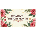 thumbnail image 3 of Women's History Month Celebration Colorful Event Decoration Banner Backdrop Perfect for Community Gathering Party Supplies Photography Props, 3 of 4