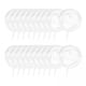 thumbnail image 1 of 5x 20x Helio Estilo Burbuja Transparente Globos Bobo Globos Transparentes para Relleno Pre Estirado Globos Grandes Bobo para Boda LED Decoración Al Ai 5 piezas, 1 of 8