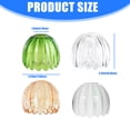 thumbnail image 3 of Glass Flower Shape Lamp Shade Cafe Restaurant Design Glass Texture Suitable for Cozy Living Room Bedroom Decorating, 3 of 8