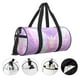 thumbnail image 3 of Balery Purple Sparkling Butterfly Bolsa de Gimnasio para Mujeres y Hombres, Bolsa de Viaje Impermeable, Bolsa de Fin de Semana con Compartimento para Zapatos y Bolsillo Húmedo, 3 of 6