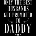 thumbnail image 3 of CafePress - Only The Best Husbands Get Promoted To Dad Pajamas - Men's Dark Loose Fit Cotton Pajama Set, 3 of 7