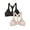 Rose Shadow/Black Hue, variant on A Fresh Collection Game Changer 2-Pack Front & Back Closure Racerback Bras and Comfort for Women