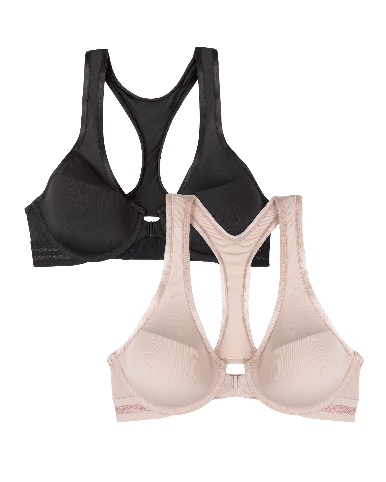 Reggiseno Fruit Of The Loom Breathable Cami Bra - Convertibile, Coppe Imbottite, Micro-rete Traspirante