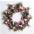 thumbnail image 4 of Great promotion! Outdoor Front Door Wreath Artificial Wreath Farm Welcome Front Door Wreath Bow Wreath Decoration, 4 of 4