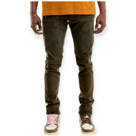 KDNK Men Smoky Jeans (Olive)