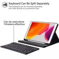 thumbnail image 3 of Keyboard Case for iPad 10th Generation 10.9-inch 2022, Detachable Bluetooth Keyboard, Stand Folio Keyboard Cover with Pencil Holder, Rechargeable Keyboard for iPad 10th Gen 2022, 3 of 5