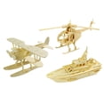 thumbnail image 3 of BRIGHTFUFU 5 Pcs Wood Puzzles for Matching Puzzle Board Educational Learning Activity, 3 of 8