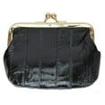 thumbnail image 1 of Eel skin Leather Coin Purse Snap Closure  E 905, 1 of 18