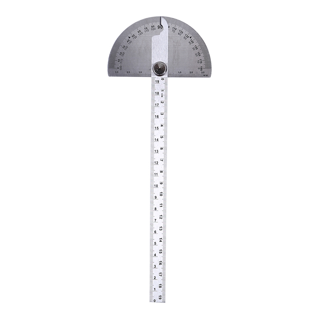 Stainless Steel 0-180 Degree Protractor Angle Finder Arm Measuring - View #3