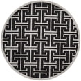 thumbnail image 3 of Safavieh Amherst Denton Geometric Area Rug, Anthracite/Light Gray, 7' x 7' Round, 3 of 9