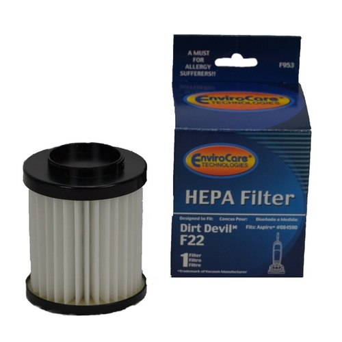 Dirt Devil Filter Hepa F-22 Envirocare Part 953