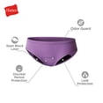 thumbnail image 3 of Hanes Culottes pour Fille, Hipster Confort, Culottes Menstruelles à Protection Modérée, Lot de 4, 14, 3 of 6