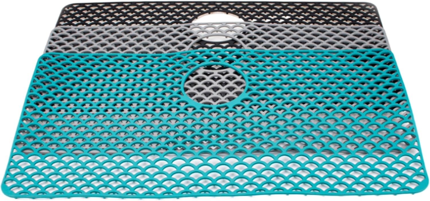 <new_title>Silicone 28.4" x 15" Sink Mat</new_title>