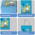 thumbnail image 3 of 16 Pcs For Simpsons-Themed Party Favor Bags – Candy Gift Bags with Handles for Birthday Decorations and Celebrations, 3 of 5
