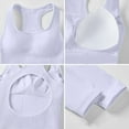 thumbnail image 5 of aidice Yoga Bodysuits for Women Summer Sleeveless Backless Slim Build in Bra Workout Leggings Jumpsuits, 5 of 5