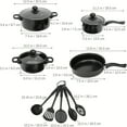 thumbnail image 3 of Bamboohart Pots And Pans Set Non Stick  13pcs Kitchen Cookware Induction Compatible  Pot And Pan Sets for Cooking Nonstick, 3 of 7