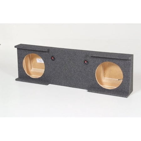 Q Power 2 Hole 12 Inch Enclosure for GMC Chevy 2007-2013 Xcab High Transmission