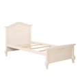 thumbnail image 4 of Evolur Aurora Twin Bed And Bed Rail, Ivory Lace, 4 of 4