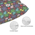 thumbnail image 3 of Pofeuu Daisies Flowers Print Polyester Microfiber Plush Pillowcases, Super Soft and Cozy Pillow Case Covers with Envelop Closure（Pillow core not included）-20"x30", 3 of 6