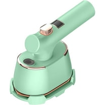 Jozram Travel Steamer Iron, 1200W Portable Handheld Garment Steamer, Green