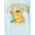 thumbnail image 6 of Sanrio Girls Pompompurin Snack Graphic Tee with Short Sleeves, Sizes 4-16, 6 of 7