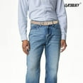 thumbnail image 6 of 2 Pack Stretch Belts for Men Elastic Woven Braided Belt 1 3/8 Casual Golf Belt for Jeans Pants, 6 of 7