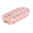 thumbnail image 2 of Clearance Ice Cube Mold under $5,Press Ice Tray Ice Cube Home Refrigerator Large Capacity Storage Ice Box Food Grade Silicone Ice Tray, 2 of 4