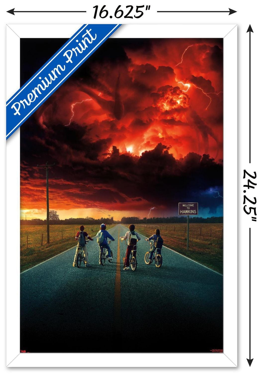 Netflix Stranger Things: Season 2 - Key Art Wall Poster