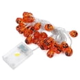 thumbnail image 3 of Acrylic Pumpkin‑Shaped 30LED Chips Light String Home Shop Halloween Party Decoration Props 4.5m, 3 of 8