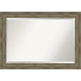 thumbnail image 2 of Amanti Art Beveled Wood Wall Mirror - Alexandria Greywash Frame Alexandria Greywash Outer Size: 42 x 30 in, 2 of 5