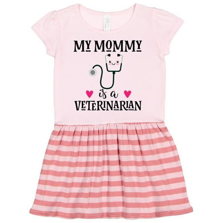 

Inktastic Veterinarian Mommy Vet Gift Toddler Girl Dress