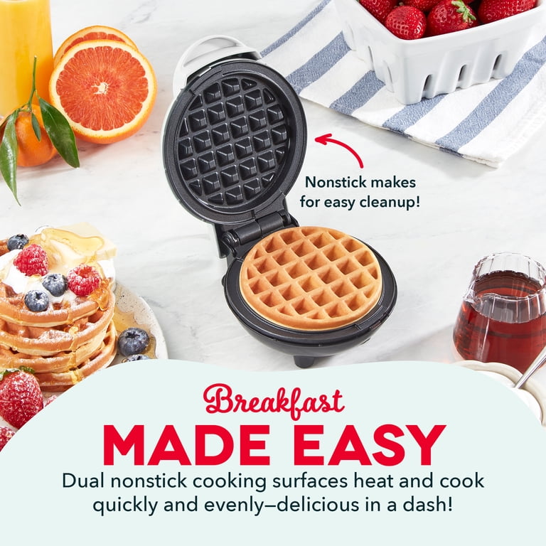 Dash Mini Waffle Maker - 4" Rainbow photo 3