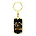 thumbnail image 4 of Pay Me With Bitcoin Crypto Stainless Steel or 18k Gold Premium Swivel Dog Tag Keychain, 4 of 8