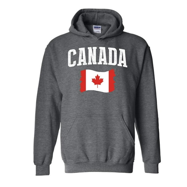 Normal is Boring Unisex Canada Flag Hoodie Sweatshirt
