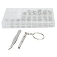 thumbnail image 2 of Watch Clock Spectacle Repair Tool, Stainless Steel Professional Durable Eyeglasses Repair Kit Practical  For Eyeglass Sunglass, 2 of 8