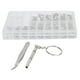 thumbnail image 1 of Kit de reparación de gafas de 1000 piezas, destornilladores, pinzas y tornillos profesionales para gafas de sol., 1 of 14