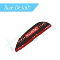 thumbnail image 2 of 2PCS Car Rear View Mirror Rain Eyebrows, Sports Auto Side Mirror Rainproof Guard, Waterproof PVC Rearview Mirror Rain Visor Smoke Cover, Car Exterior Accessories for Most Vehicles,Black Sports, 2 of 7