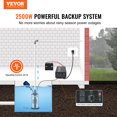 thumbnail image 2 of Batería de respaldo para bomba de sumidero VEVOR 2500W con LCD 100AH, 2 of 9