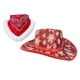 thumbnail image 3 of Sombrero de vaquero de Navidad, sombrero de de Navidad, novedad suave para mujeres y hombres con pañuelo, sombrero de Papá Noel para regalo de Estilo A Fernando Sombrero de vaquero, 3 of 8