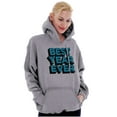 thumbnail image 3 of Best Year Ever Graduation Proud Grad Unisex Plus Fleece Graphic Hoodie Brisco Brands 2X, 3 of 5