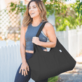 thumbnail image 3 of Yogiii Large Yoga Mat Bag | The Original YogiiiTotePRO | Large Yoga Mat Tote Sling Carrier with Side Pocket | Fits Most Size Mats (Obsidian Black), 3 of 4