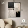 thumbnail image 5 of Depths of Silence Canvas Modern Boho by Art Remedy, Black Frame, 30" x 36", 5 of 7