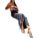 thumbnail image 4 of Txlixc Faldas largas de verano para mujeres, faldas de playa sin mangas con tirantes de hombro y lazos Txlixc moda, 4 of 5
