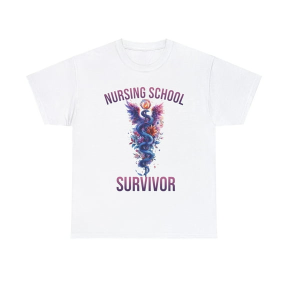 Nurse Gift Nursing School Survivor Medical Graduation Shirt ID-0314-KQ9F